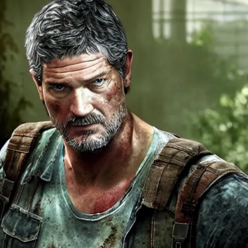 Image similar to Eric Dane as Joel in The Last of Us