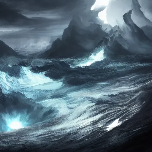 Prompt: sunken continent, supernatural disaster, wind and clouds. movie lens, 4 k concept art, magnificent scene width 6 4 0 - - height 4 8 0 - n 4 - - steps 1 5 0