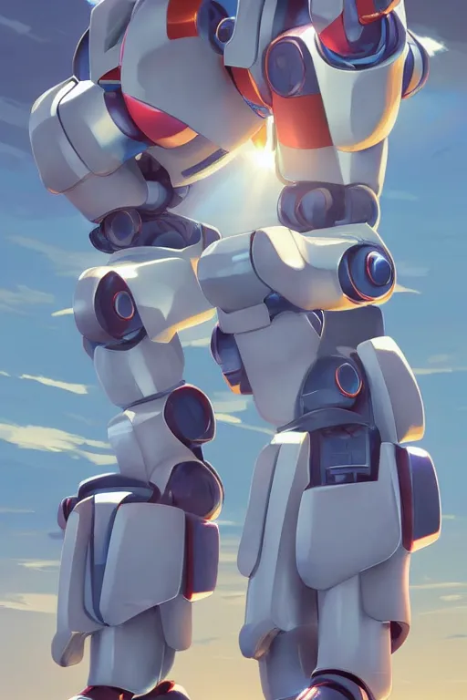 Image similar to metabots medabots medarotto medarot robot minimalist comics, behance hd by jesper ejsing, by rhads, makoto shinkai and lois van baarle, ilya kuvshinov, rossdraws global illumination ray tracing hdr radiating a glowing aura