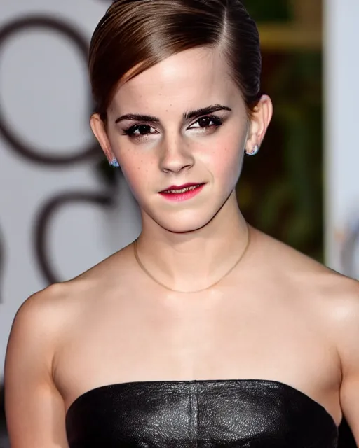 Image similar to bald emma watson