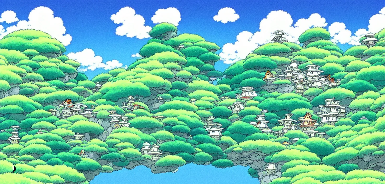 Image similar to exquisite studio ghibli landscape