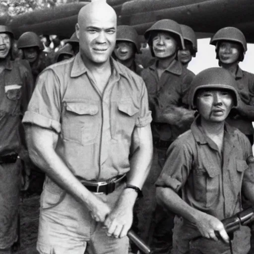 Image similar to Mr. Clean in the Vietnam war