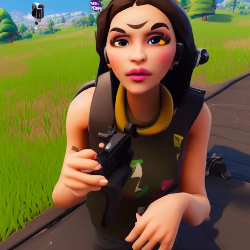Prompt: perfect girl for a fortnite date