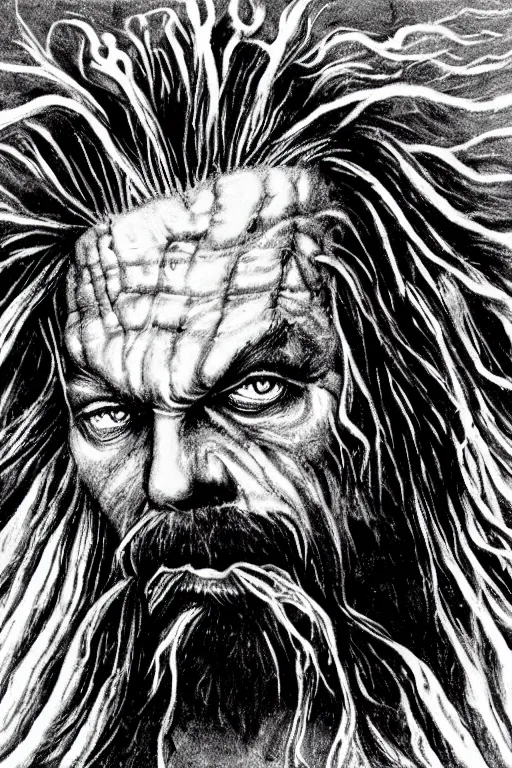 Image similar to tinnitus, by rob zombie