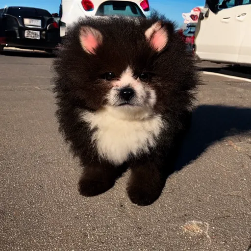 Image similar to LOS ANGELES, CA, USA-SEP 20, 2017: Just one of the most adorable cute fluffy creatures that emerged from the opening of the Hellmouth