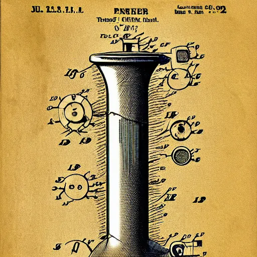 Image similar to US patent of a toilet plunger