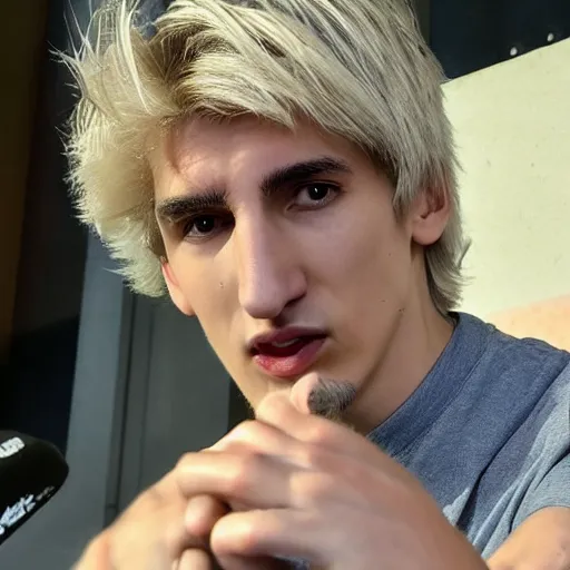 Image similar to xqc, big schnozzer