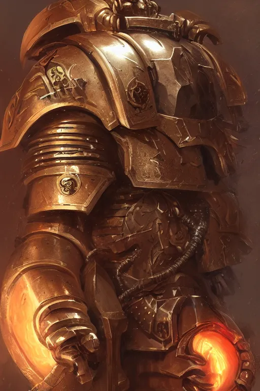 Image similar to armor portrait heros warhammer 4 0 k horus heresy fanart - the primarchs emperor by johannes helgeson animated with vfx concept artist & illustrator global illumination ray tracing hdr fanart arstation zbrush central hardmesh 8 k octane renderer comics stylized