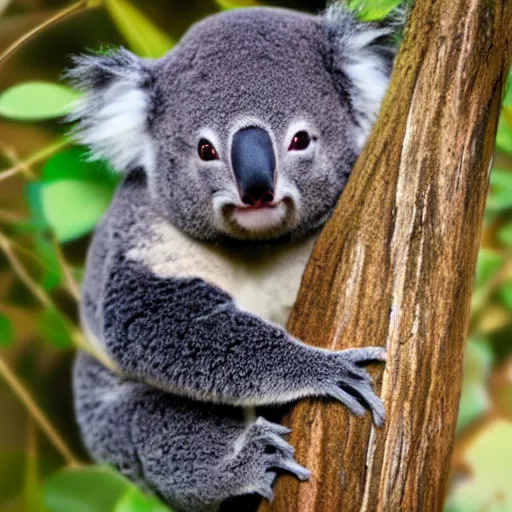 Prompt: ninja koala as a ninja, beautiful award winning professional creature profile photography