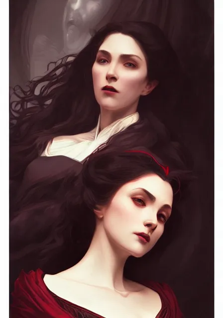 Prompt: dracula, intricate, elegant, highly detailed, digital painting, artstation, concept art, smooth, sharp focus, illustration, art by artgerm and greg rutkowski and alphonse mucha and william - adolphe bouguereau