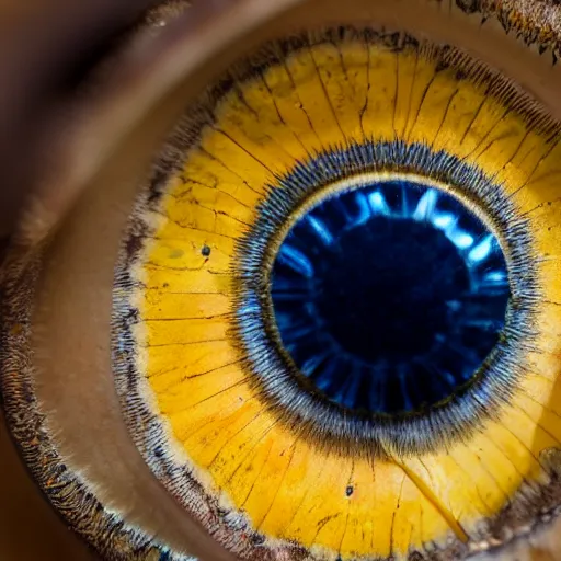 Image similar to closeup of a beautiful sapphire eyes, iris