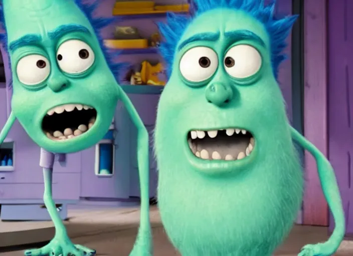 Image similar to film still of rick sanchez in the monsters inc movie 4 k,,,,,,,,,,,,,,,,,,,,,,,,,,,,,,,,,,,,,,,,,,,,,,,, rick and morty