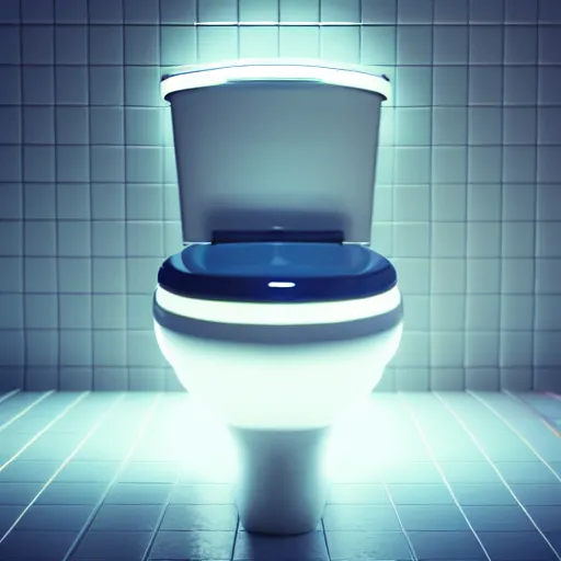 Image similar to : futuristic abstract toilet, cinematic lighting, hyper - realistic, detailed, render by c 4 d octane, unreal engine, 8 k 3 d render