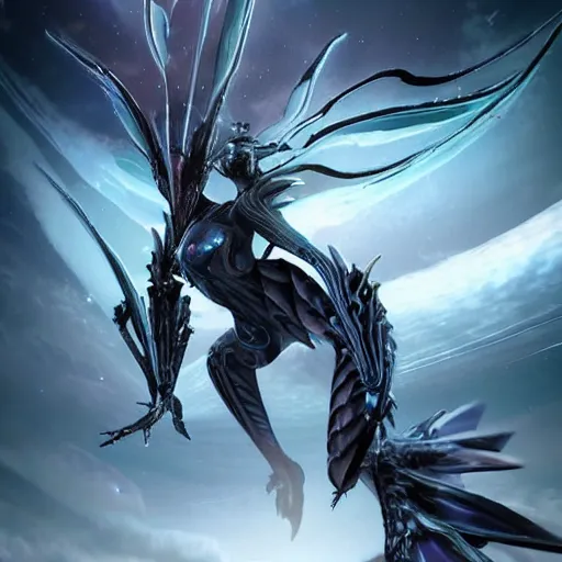 Image similar to beautiful and stunning giant valkyr female warframe, as an anthropomorphism dragon, doing an elegant pose over you, a giant warframe dragon paw looms over your pov, you looking up at her from the ground pov shot, unaware of your existence, slick elegant design, sharp claws, detailed shot legs-up, highly detailed art, epic cinematic shot, realistic, professional digital art, high end digital art, furry art, DeviantArt, artstation, Furaffinity, 8k HD render, epic lighting, depth of field