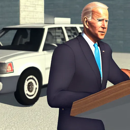 Prompt: Joe biden in gmod