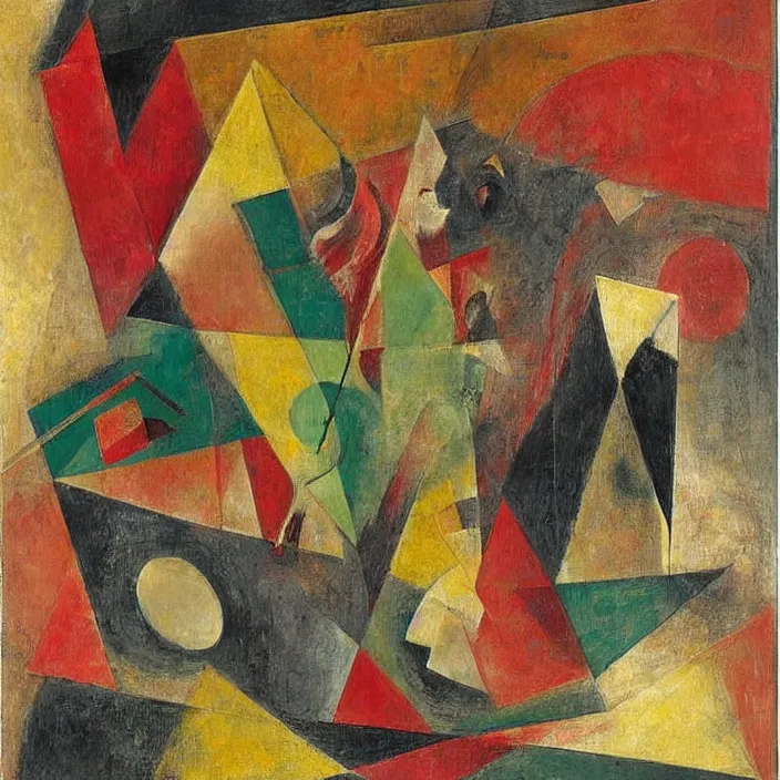 an abstract artwork by max ernst, leonora carrington | Stable Diffusion ...