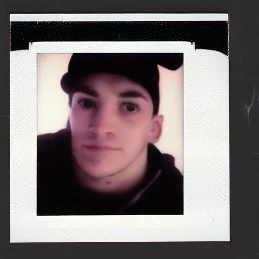 Image similar to polaroid of penguinz 0 youtube