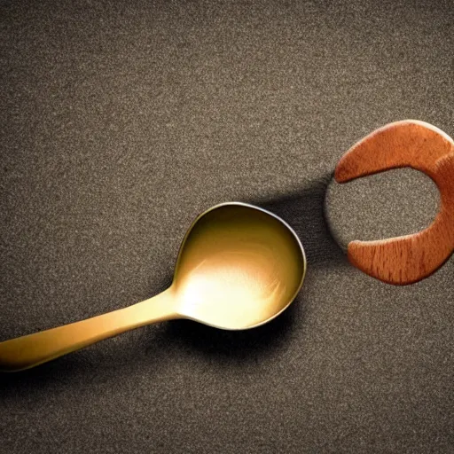 Prompt: a spoon inside the matrix code