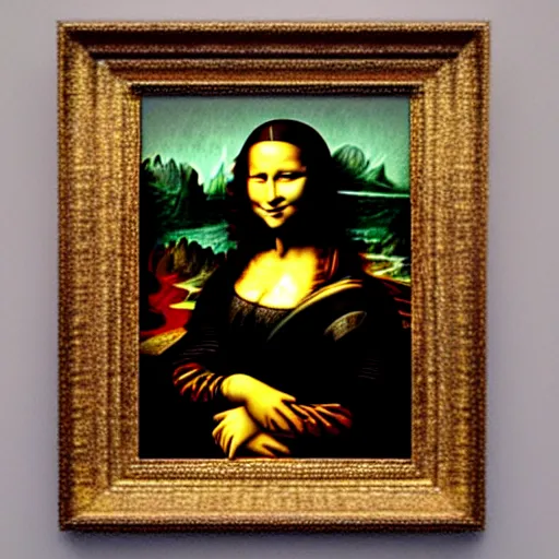 Image similar to the mona lisa