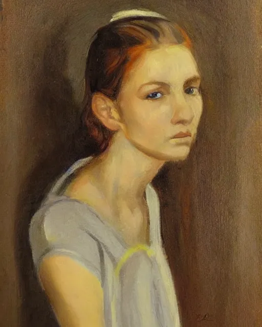 Prompt: https://www.pinterest.com/nathanshirley/art-inspiration/ portrait of a young lady