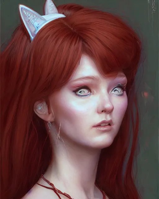 Image similar to lady misfortune the cat | highly detailed | from the pixar film sneaky cats | very intricate | cinematic lighting | award - winning | closeup portrait | by donato giancola and mandy jurgens and charlie bowater | featured on artstation