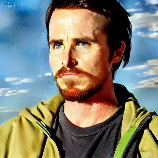 Image similar to christian bale as jesse pinkman in breaking bad ( tv show )