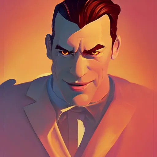 Image similar to face icon stylized minimalist goldfinger, loftis, cory behance hd by jesper ejsing, by rhads, makoto shinkai and lois van baarle, ilya kuvshinov, rossdraws global illumination