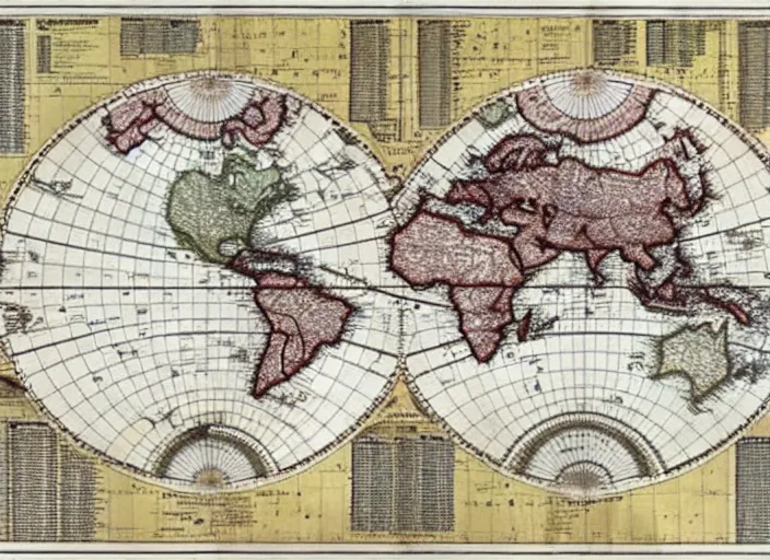 Image similar to a political map of the superstates that rule earth in the year 3 0 0 0, by gerardus mercator, beautiful composition, amazing details, map cartography