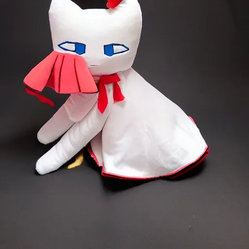 Prompt: fumo plushie