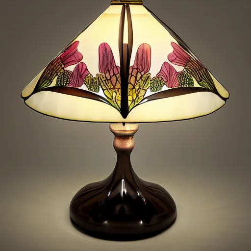 Prompt: a table lamp designed by lolita lempicka