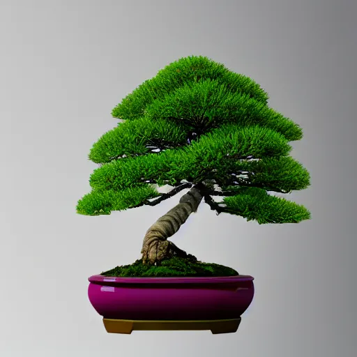 Image similar to bonsai tree but minimalistic 2 d concept art by frank stella gilleard james, whalen tom, colorful, vray, trending on artstation, minimalism