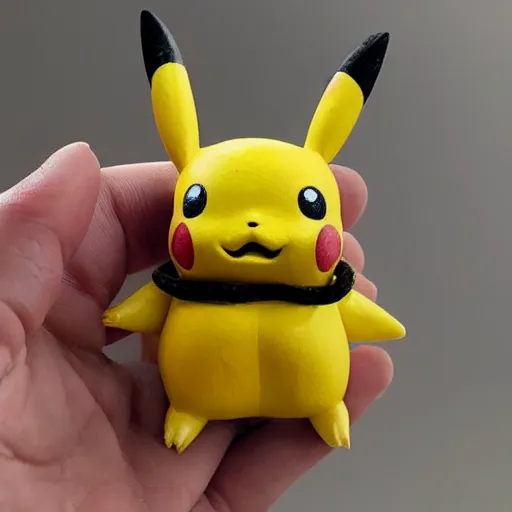 Image similar to a rubber band Pikachu