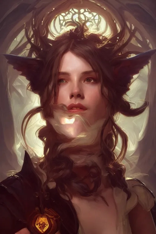 Image similar to photography of edwin henry landseer, deep focus, d & d and mtg, fantasy, intricate, elegant, highly detailed, digital painting, artstation, concept art, matte, sharp focus, illustration, hearthstone, art by artgerm and greg rutkowski and alphonse mucha