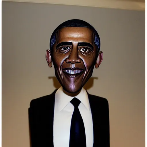 Prompt: Obama Halloween mask