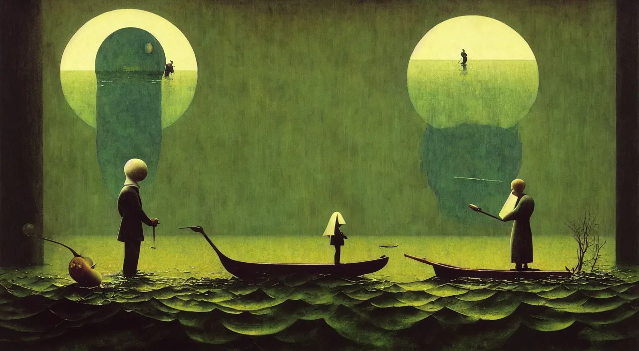 Image similar to single flooded simple!! creature, very coherent and colorful high contrast masterpiece by norman rockwell franz sedlacek hieronymus bosch dean ellis simon stalenhag rene magritte gediminas pranckevicius, dark shadows, sunny day, hard lighting