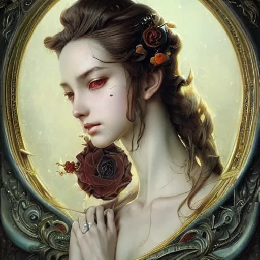Prompt: aerith gainsborough, intricate, elegant, highly detailed, smooth, sharp focus, award - winning, masterpiece, in the style of tom bagshaw, cedric peyravernay, peter mohrbacher, pinterest