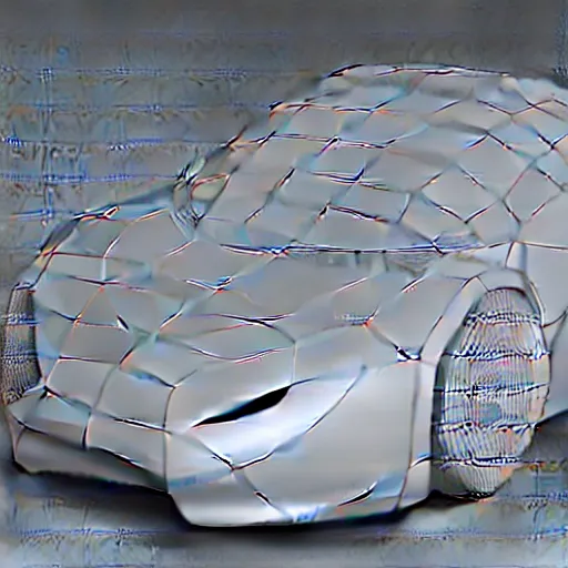 Prompt: 3d printed car, parametric design