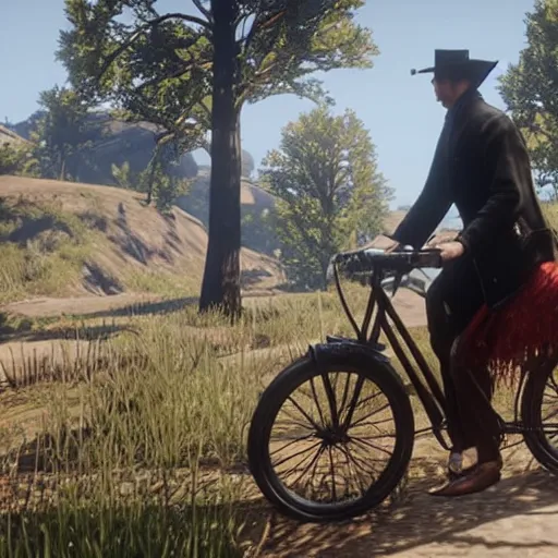 Image similar to Fancy posh bicycle in Red Dead Redemption 2