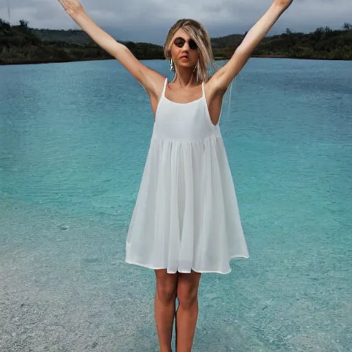 Image similar to drowning dress by shaden brooke