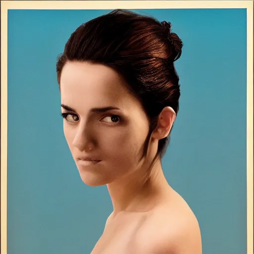 Image similar to cinematic portrait of a beautiful woman by pedro almodovar