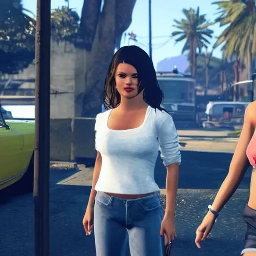 Image similar to Selena Gomez in GTA 5