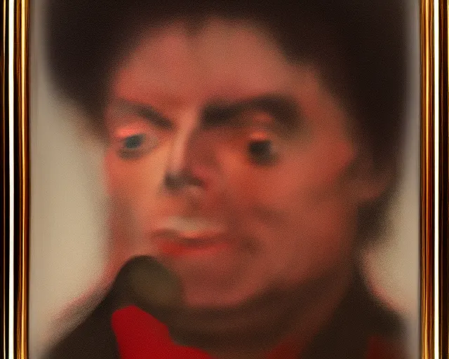 Prompt: michael jackson , made by rembrandt, 4k