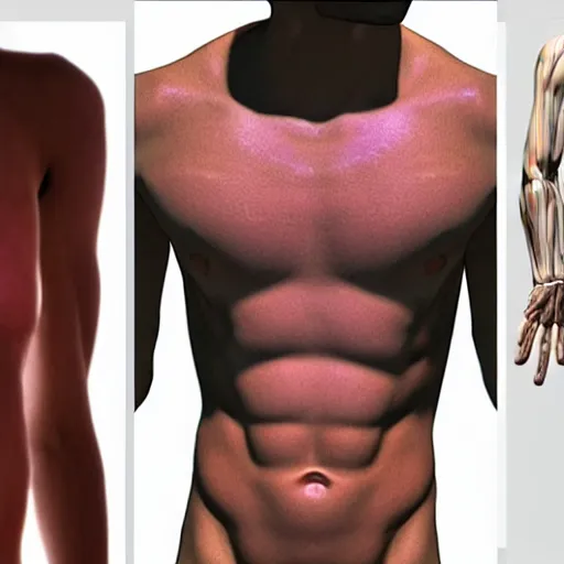 Image similar to female vs male torso anatomy for artists