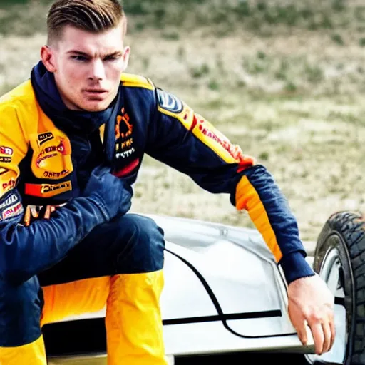 Image similar to max verstappen as jesse pinkman in breaking bad