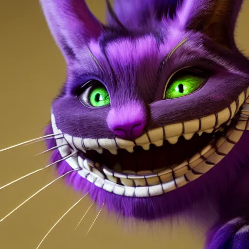 Image similar to full body pose, hyperrealistic photograph of the cheshire cat as a woman, dim volumetric lighting, 8 k, octane beautifully detailed render, extremely hyper detailed, intricate, epic composition, cinematic lighting, masterpiece, trending on artstation, very very detailed, stunning, hdr, smooth, sharp focus, high resolution, award, winning photo, dslr, 5 0 mm
