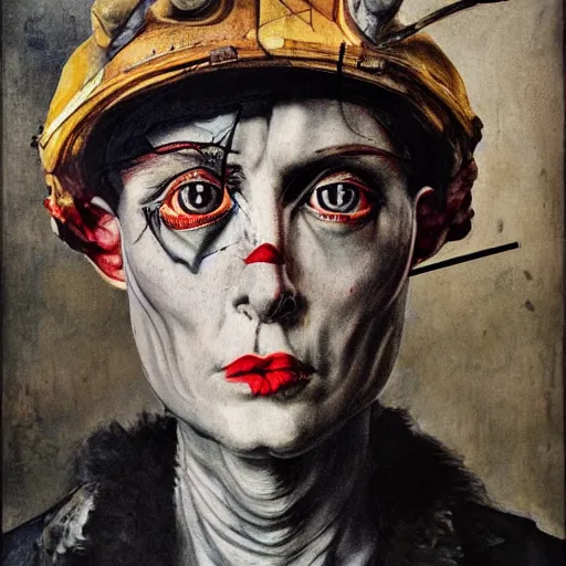 Prompt: covid - 1 9 by otto dix, hyperrealistic, aesthetic, masterpiece