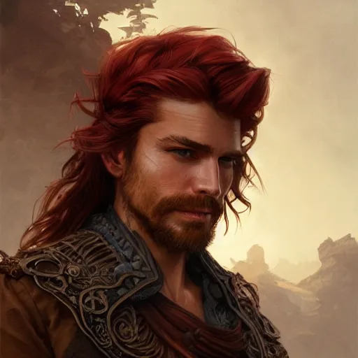 portrait of a young ruggedly handsome pirate, male, | Stable Diffusion ...
