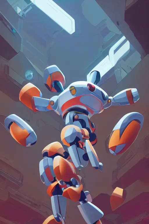 Image similar to metabots medabots medarotto medarot robot minimalist comics, behance hd by jesper ejsing, by rhads, makoto shinkai and lois van baarle, ilya kuvshinov, rossdraws global illumination ray tracing hdr radiating a glowing aura