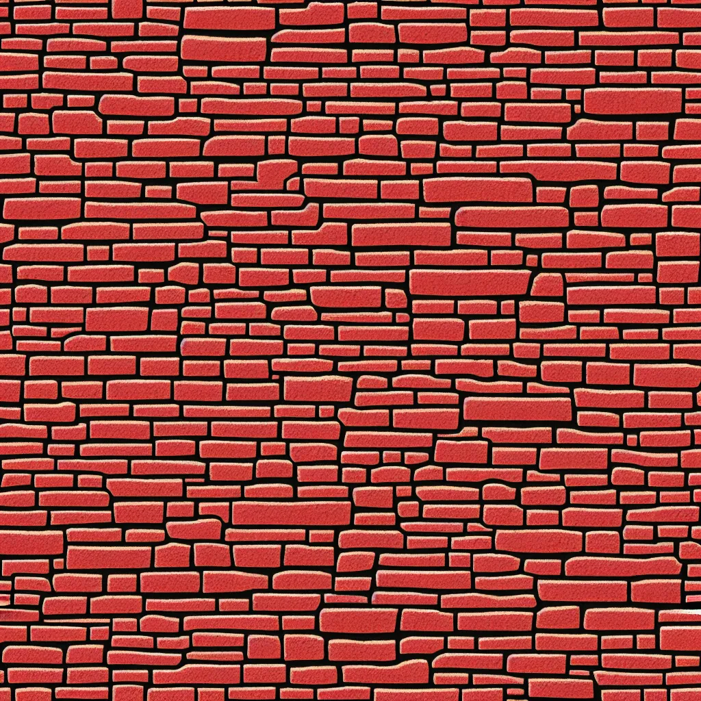 Prompt: Seamless brick texture