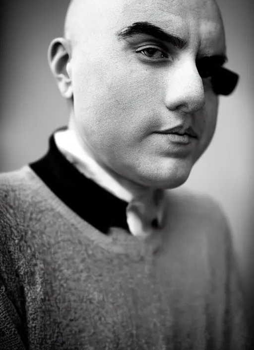 Image similar to a full portrait photo of gru, sigma, 3 5 mm, perfect faces, award winning photography.